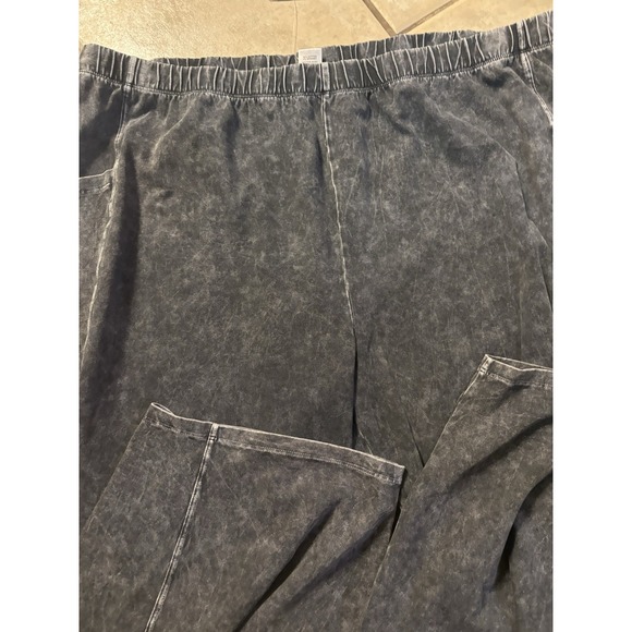 NWT Jess & Jane Women's 3X Elastic Waist Pull On Pants Black Pockets Soft Comfy - Picture 3 of 7